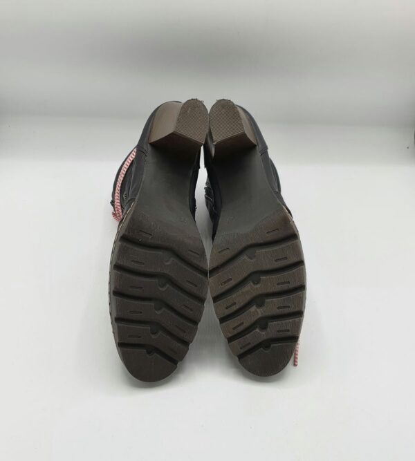 Ghete  dama Cityline 39 imitatie de piele, negru - imagine 4