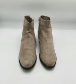 Botine dama Amisu 39 material textil , crem - imagine 2