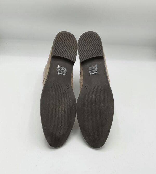 Botine dama Amisu 39 material textil , crem - imagine 4