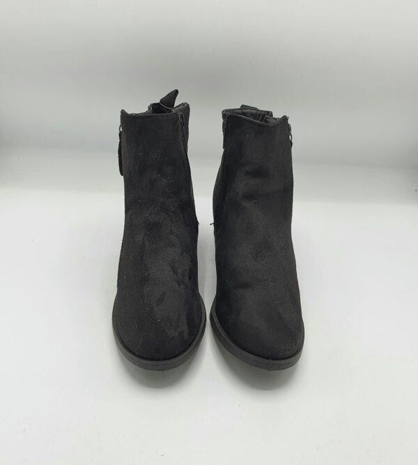 Botine dama 38 material textil , negru - imagine 2