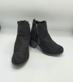 Botine dama 38 material textil , negru