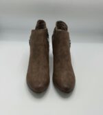 Botine dama S 'Oliver 40 imitatie de piele , material textil , maro - imagine 4