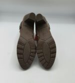 Botine dama S 'Oliver 40 imitatie de piele , material textil , maro - imagine 2