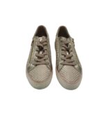 Teniși dama S'Oliver 40, imitatie de piele, rose gold - imagine 2