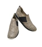 Mocasini dama Tamaris 38, imitatie de piele, alb negru