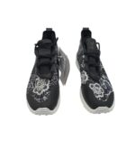 Adidasi dama Adidas ZX Flux  37, material textil, negru alb - imagine 2