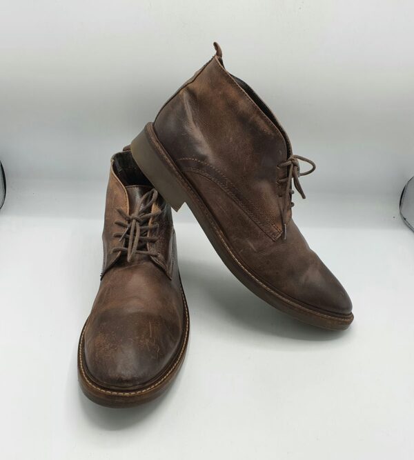 Ghete barbati Next 45 , piele , maro - imagine 1