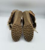 Botine dama Amisu 37 material textil , maro - imagine 4