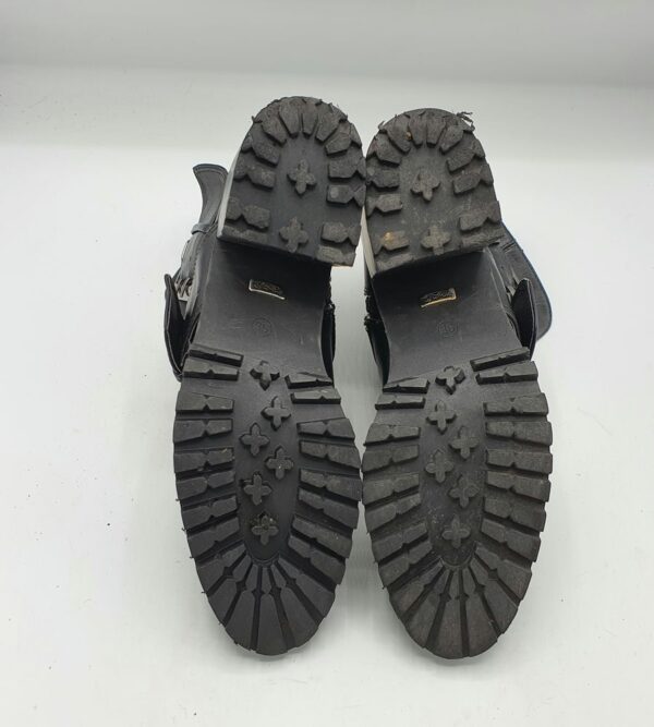 Ghete dama Buffalo 38 imitatie de piele , negru - imagine 4