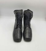 Ghete dama Gabor 38 piele , imitatie de piele , negru - imagine 2