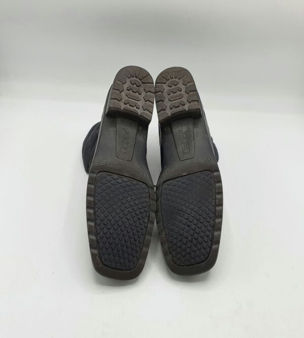 Ghete dama Gabor 38 piele , imitatie de piele , negru - imagine 4