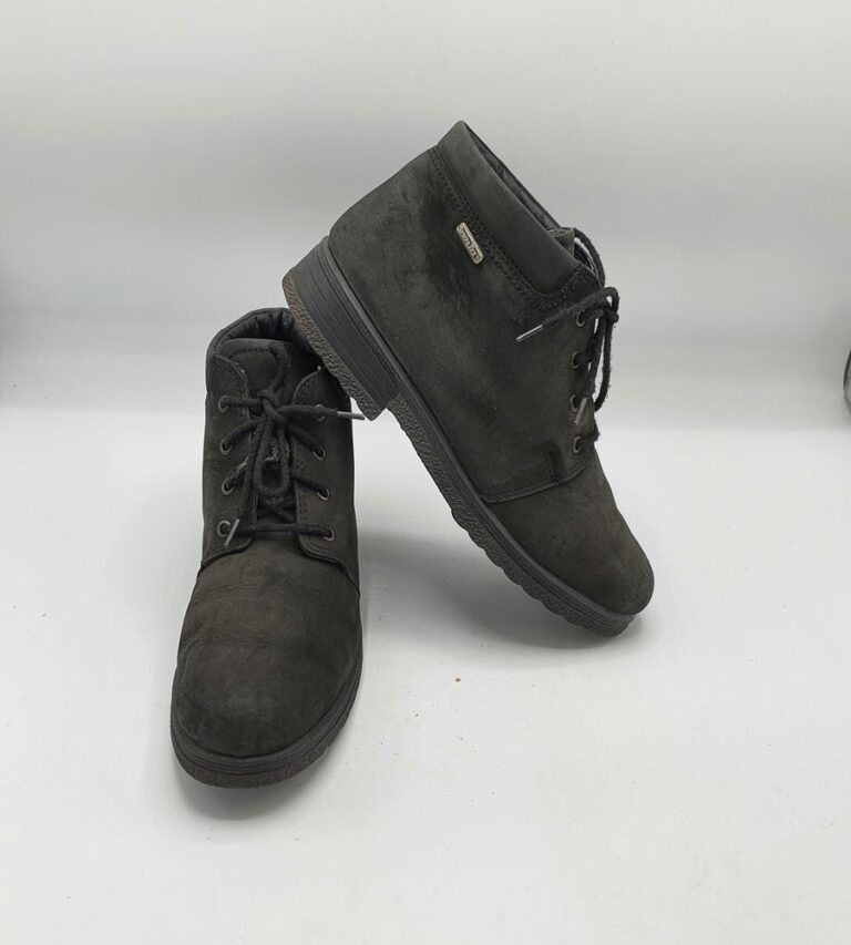 Ghete dama Rohde 37.5 piele , negru - imagine 1
