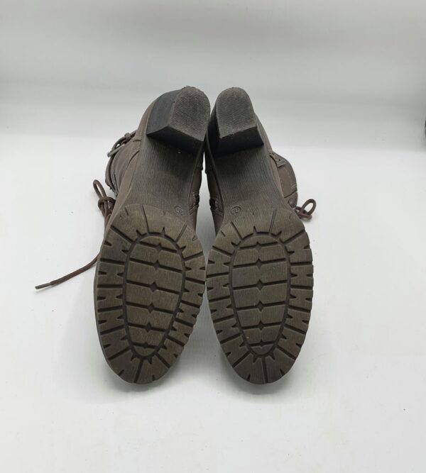 Ghete dama Graceland 38 imitatie de piele , gri - imagine 4