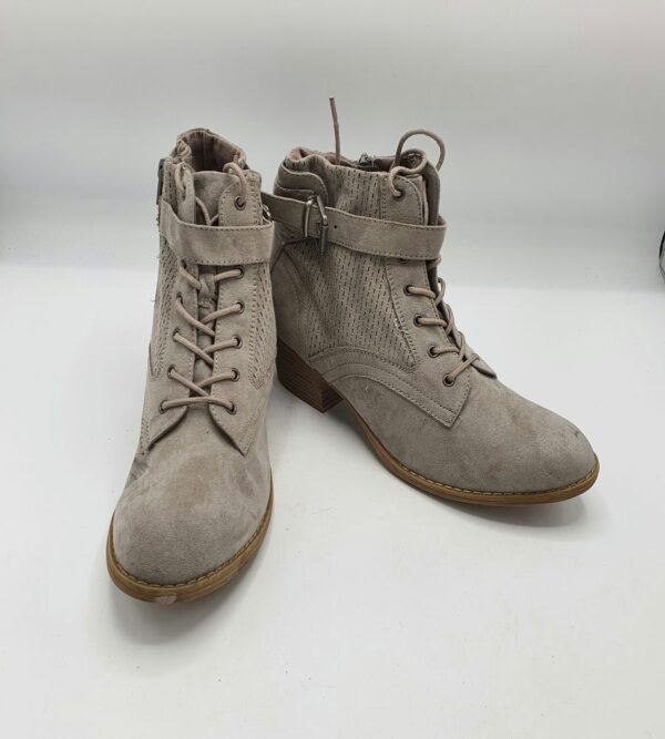 Botine dama Graceland 39 material textil , gri - imagine 1