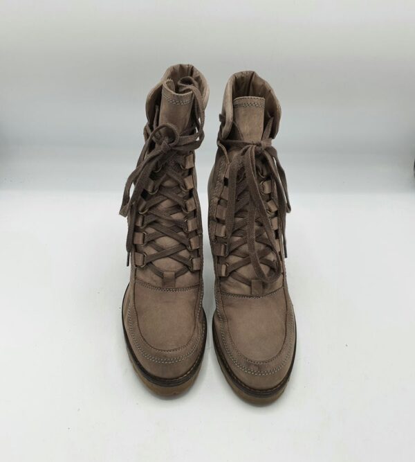 Botine  dama Paul Barritt  39 imitatie de piele , maro - imagine 2