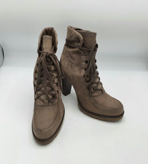 Botine  dama Paul Barritt  39 imitatie de piele , maro - imagine 1