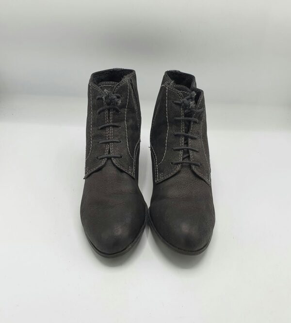 Botine dama 5th Avenue 41 piele , negru - imagine 2
