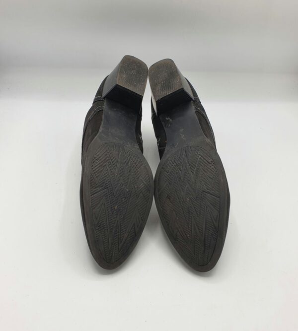 Botine dama 5th Avenue 41 piele , negru - imagine 4