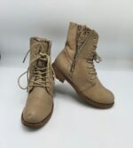 Ghete  dama Jumex 37 imitatie de piele , crem