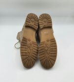 Ghete  dama Jumex 37 imitatie de piele , crem - imagine 4