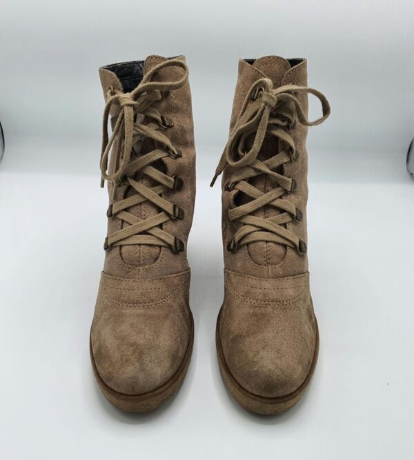 Botine dama  Esprit 41 piele intoarsa ,  maro - imagine 2