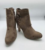 Botine dama  Graceland 39 material textil , maro