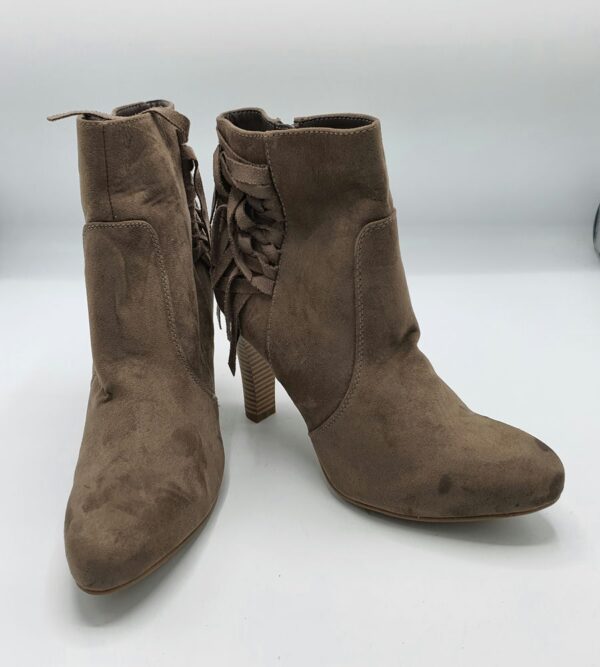 Botine dama  Graceland 39 material textil , maro - imagine 1