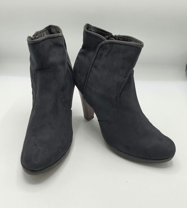 Botine dama Giuliana 40 material textil , negru - imagine 1