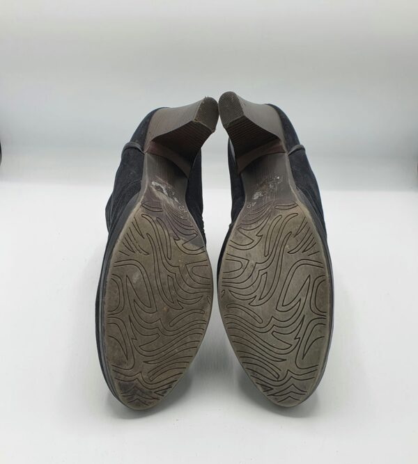 Botine dama Giuliana 40 material textil , negru - imagine 4