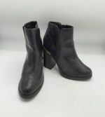 Botine dama New Look 40 imitatie de piele , negru