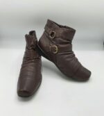 Botine  dama M&S 40 piele , maro