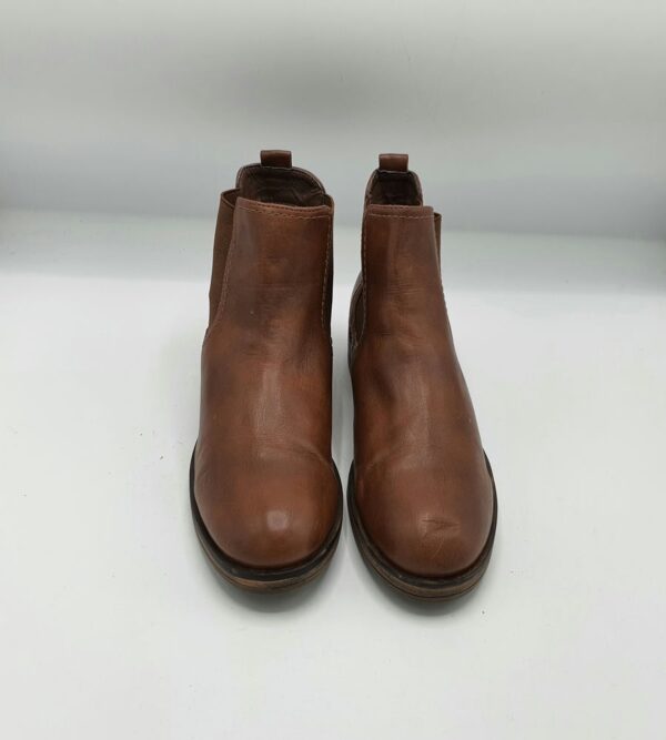 Botine dama Graceland 37 imitatie de piele , maro - imagine 2