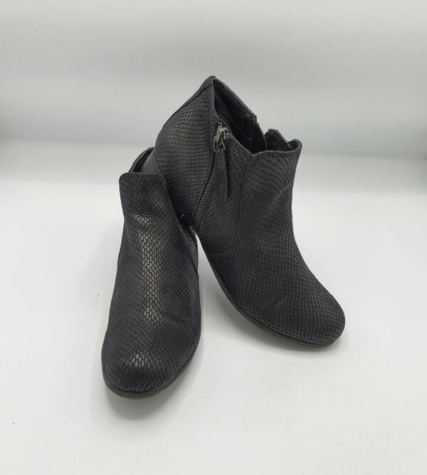 Botine  dama Graceland 37 material textil , negru - imagine 1