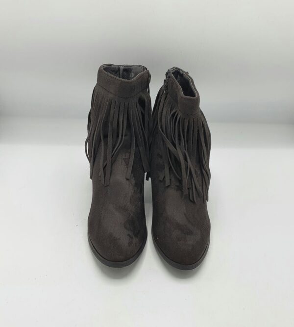 Botine  dama 38 material textil , negru - imagine 2