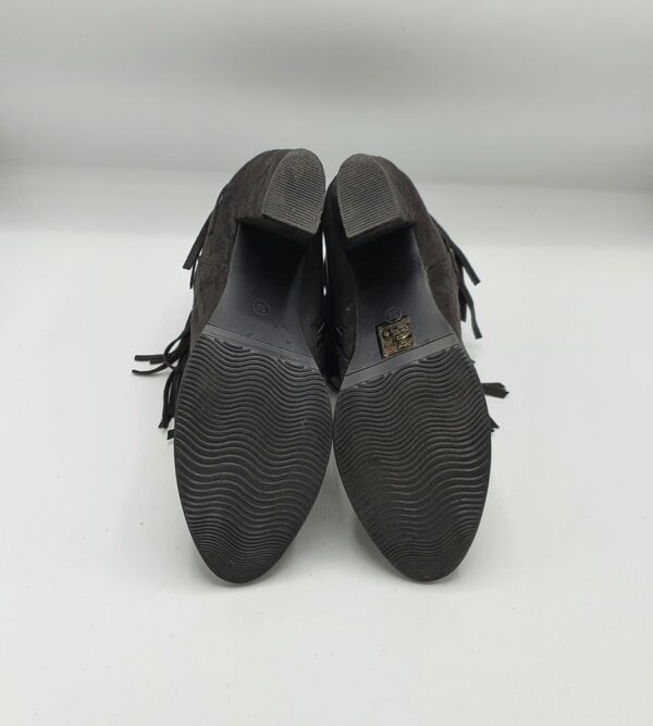 Botine  dama 38 material textil , negru - imagine 4
