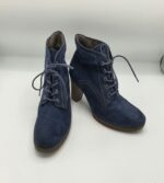 Botine dama  Tamaris 39 material textil , albastru