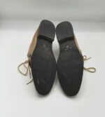 Ghete  dama  38 piele , crem - imagine 4