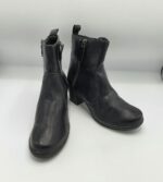 Botine  dama  Easy Street 39 imitatie de piele , negru
