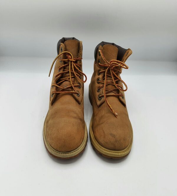 Ghete  dama Timberland 37 piele , maro - imagine 2