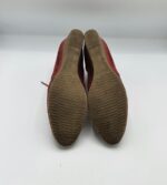 Botine  dama  40 material textil , rosu - imagine 4