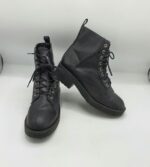 Ghete  dama H&M 39 imitatie de piele , negru