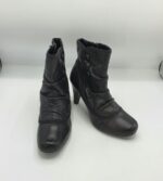Botine dama Lotus 39 piele , negru