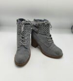 Botine  dama  Catwalk 36 material textil , albastru