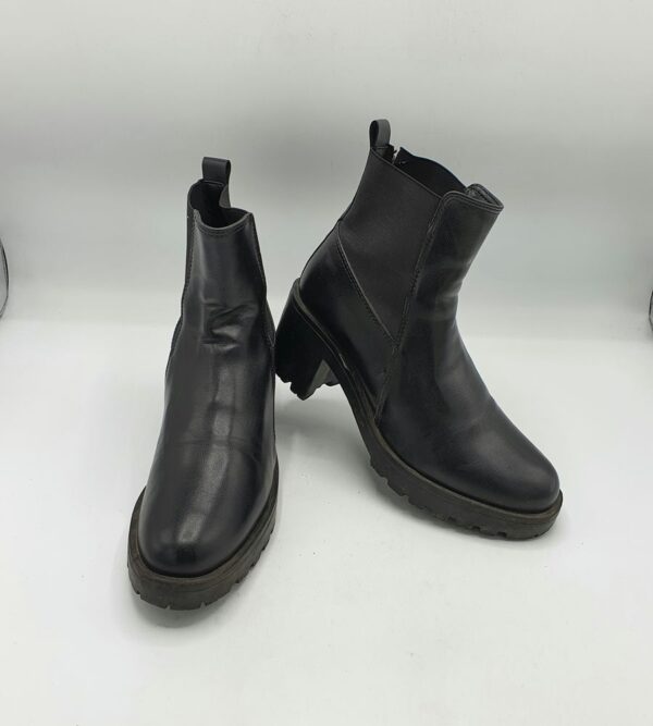 Botine  dama Waikiki 37 imitatie de piele , negru - imagine 1