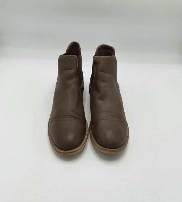 Botine  dama Graceland 37 imitatie de piele , maro - imagine 2