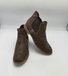 Botine  dama Graceland 37 imitatie de piele , maro