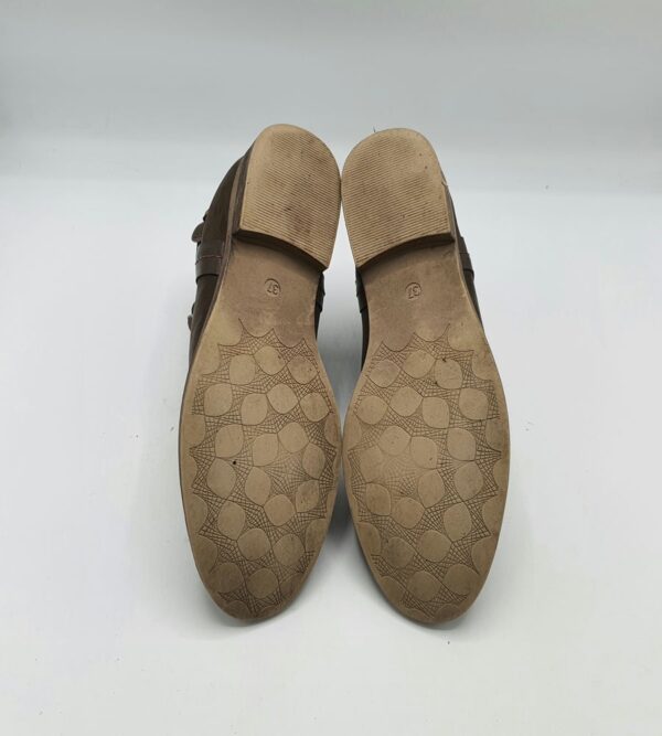 Botine  dama Graceland 37 imitatie de piele , maro - imagine 3