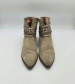 Botine dama  Janet 40 piele intoarsa , gri - imagine 2