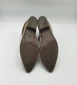 Botine dama  Janet 40 piele intoarsa , gri - imagine 3
