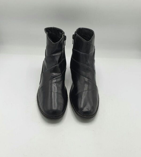Botine dama  Cushion-Walk 39 imitatie de piele , negru - imagine 2